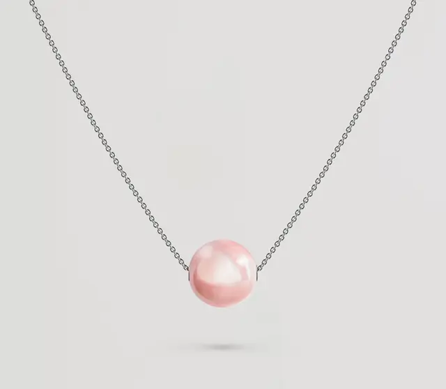 Erinnerungsschmuck, Perle in Silber